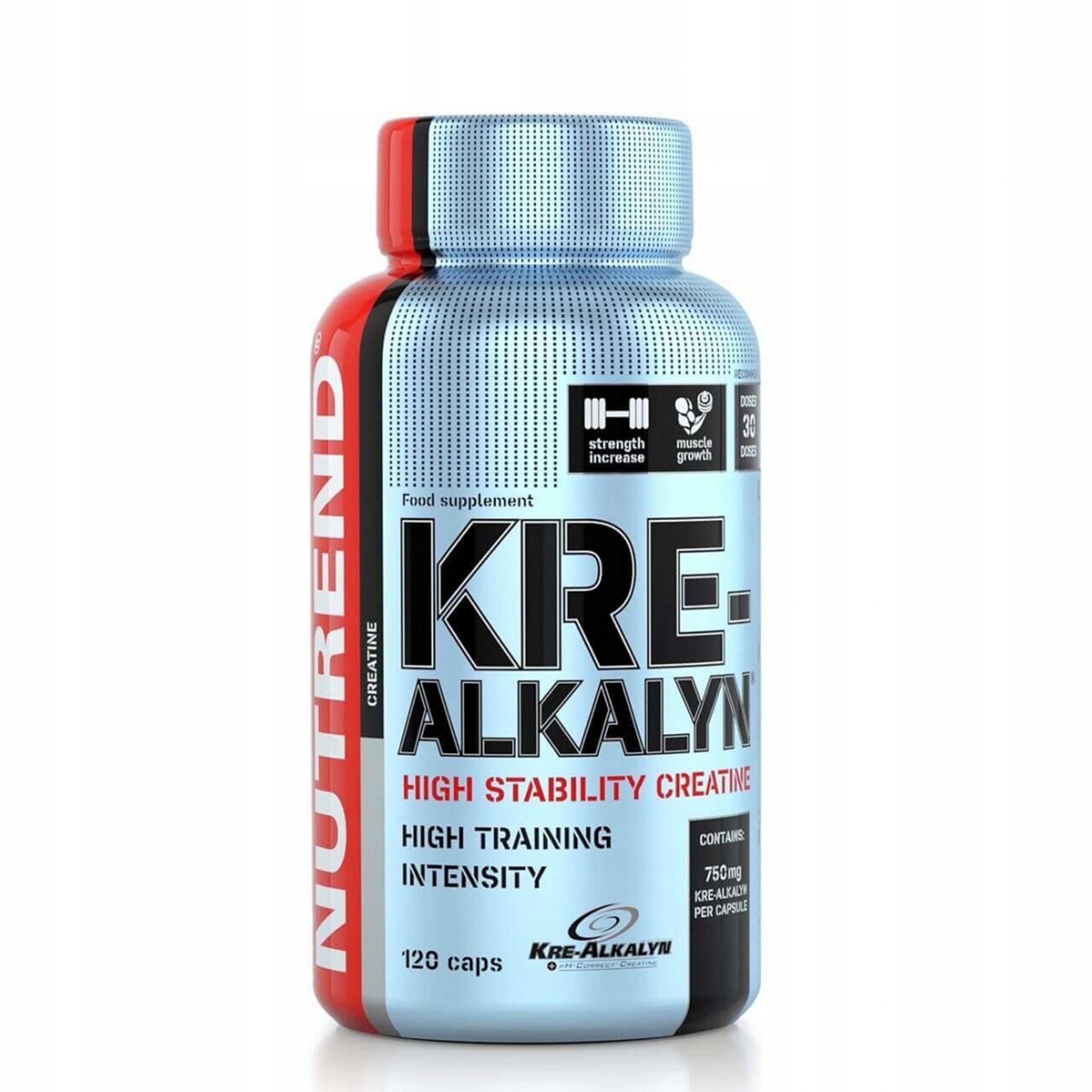 KRE-ALKALYN, 120 caps natural Nutrend Expiration date at least 3 months from the date of purchase