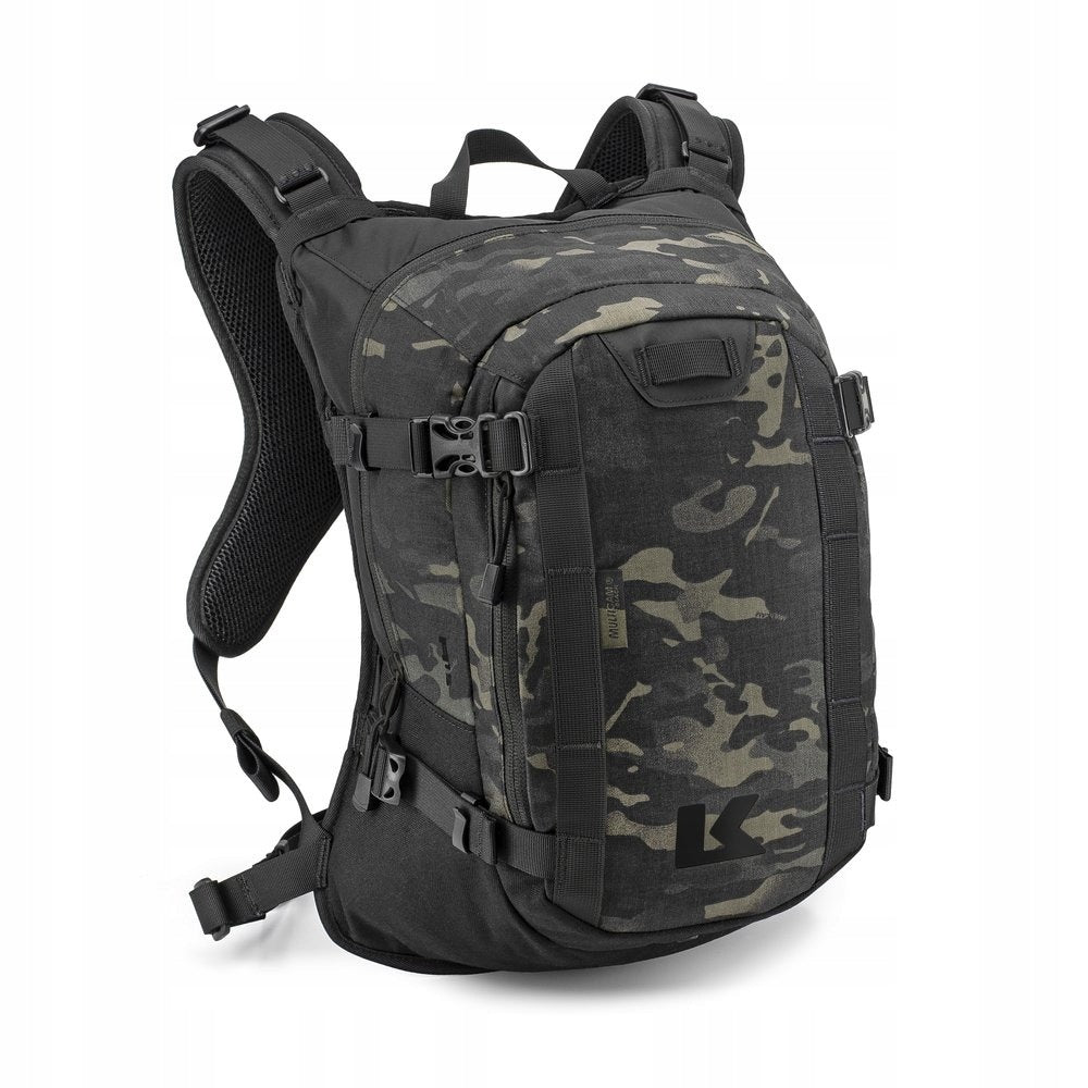 KRIEGA MOTORCYCLE BACKPACK R15 15L MULTICAM BLACK