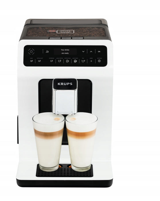 KRUPS EA8901 1450 W automatic espresso machine , white