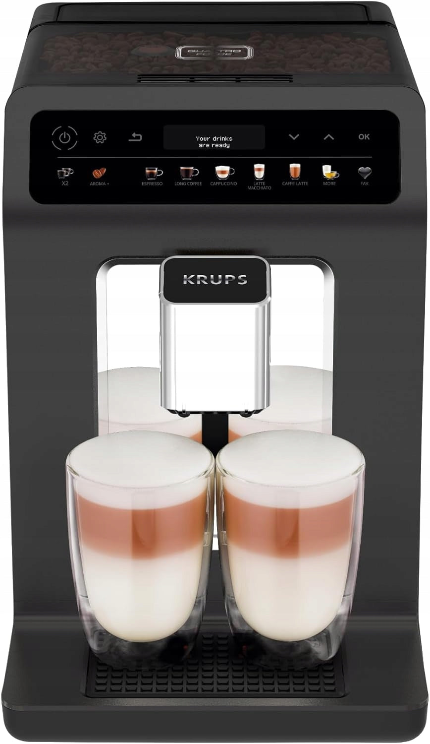 KRUPS EA895N Coffee maker 2 milk coffee touch display 12 drinks