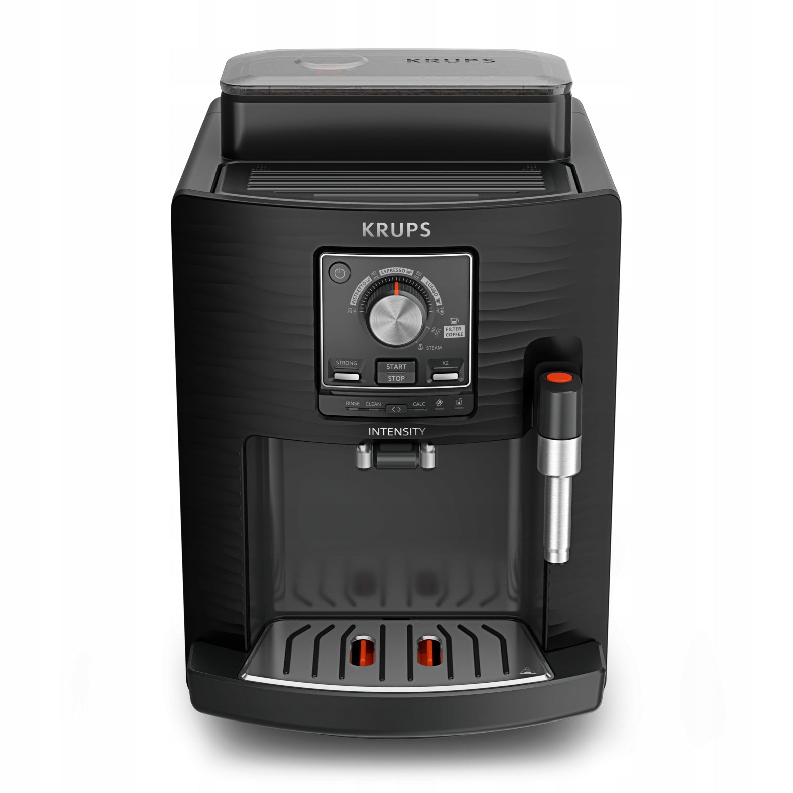 KRUPS Intensity Black Coffee Maker with Grinder Brand Krups