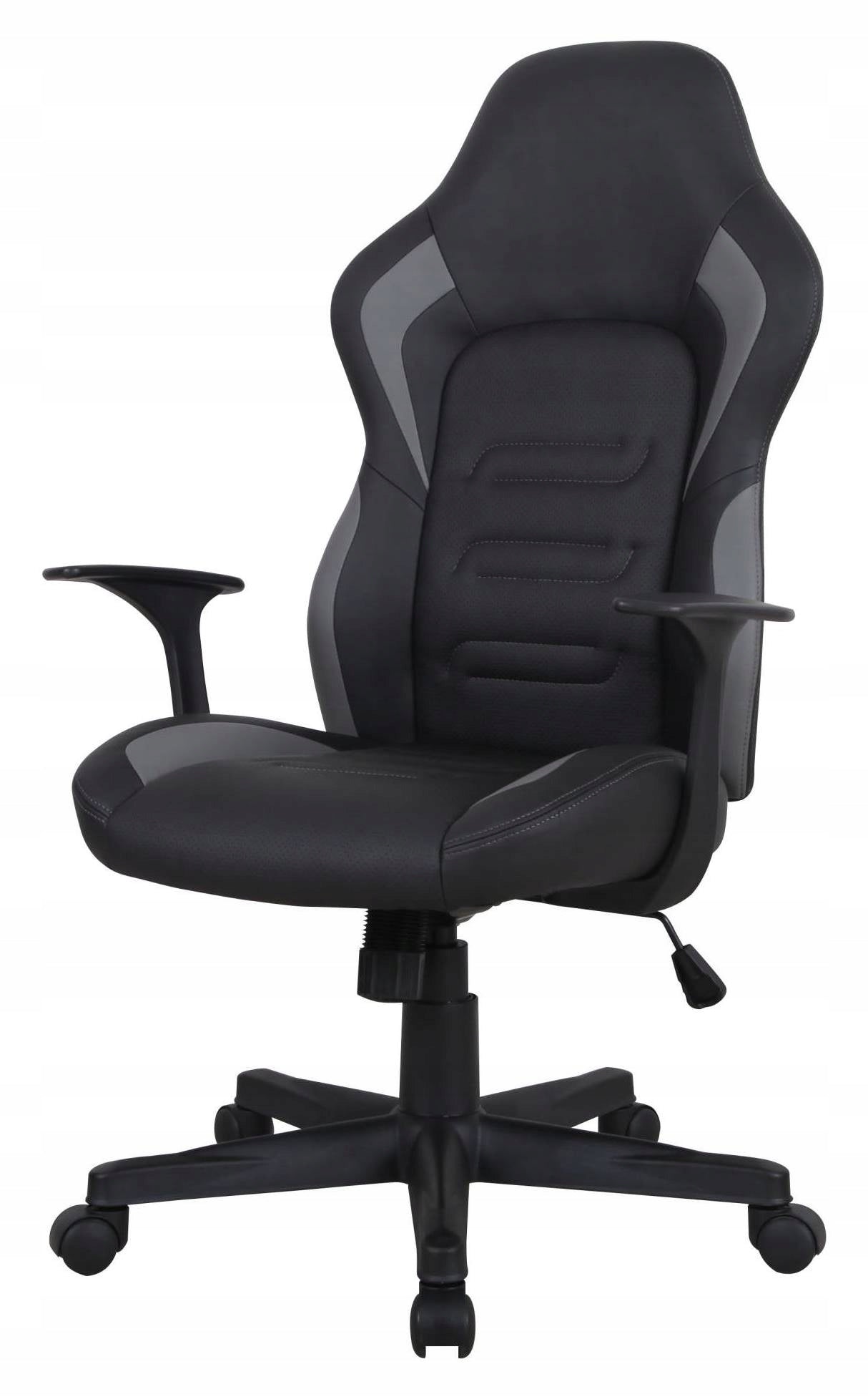 KRUSHER Ergonomic Chair Black for Desk | Gaming Swivel