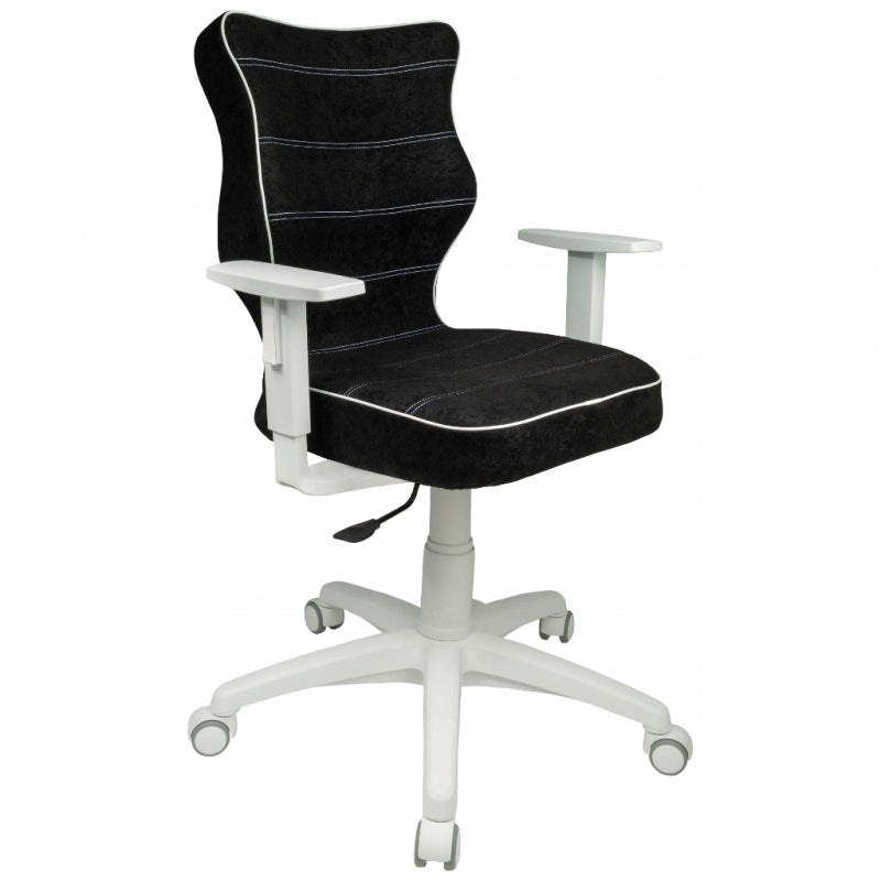 Biuro kėdė Entelo Good Chair Duo VS01 6, balta/juoda