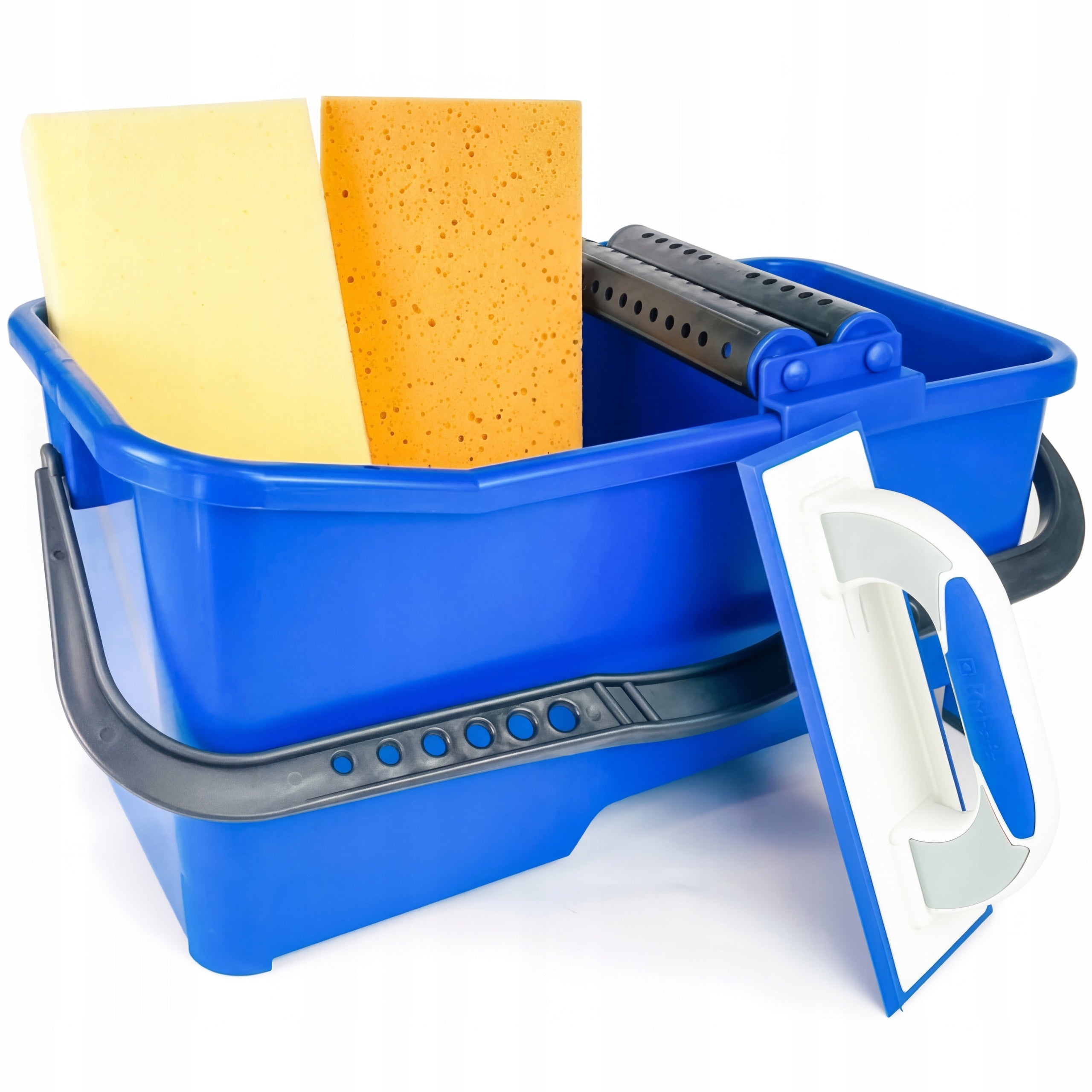KUBALA GROUTING TILE BUCKET WITH GRID ROLLS AND CLICK LINE TROWELS Packaging status original