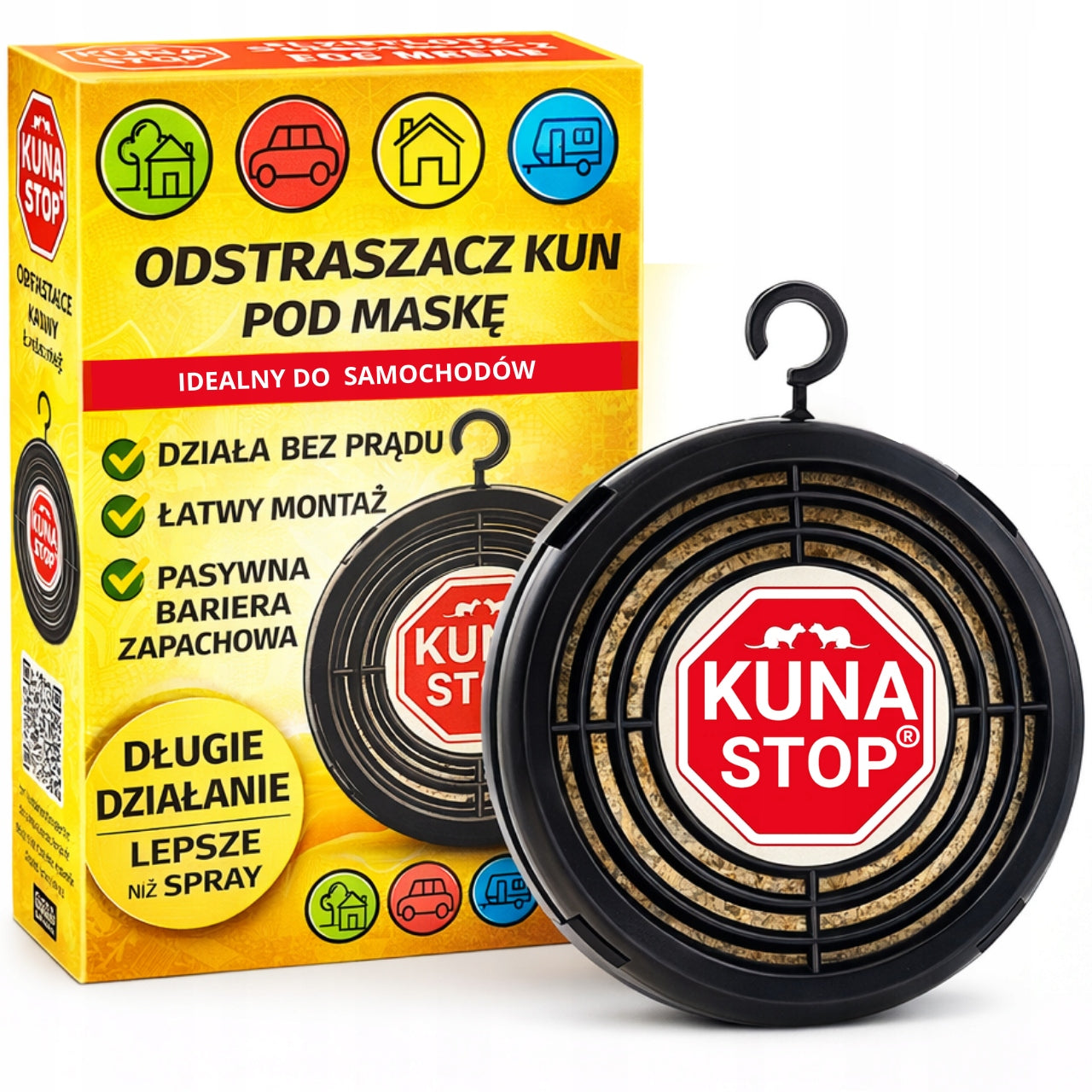 KUN REPELLENT Fragrance PREPARATION FOR MARTENS - PROTECTION OF THE ENGINE COMPARTMENT