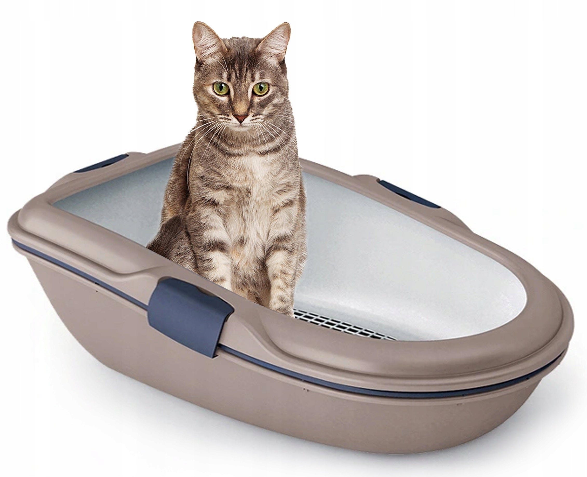 Zolux katės tualetas su sieteliu Furba, 59x39x22 cm