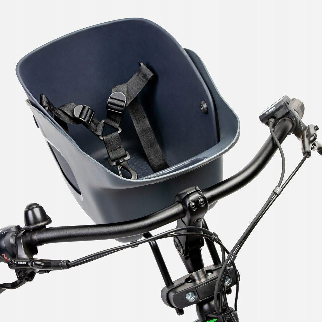 KVISP Dog Bike Basket Handlebar Transporter for Dogs Grey M Brand no brand