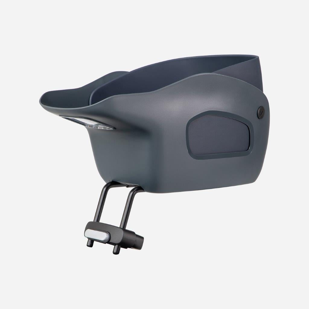 KVISP Dog Bike Basket Handlebar Transporter for Dogs Grey M Trade name Koszyk rowerowy fotelik przedni dla psa KVISP Midnight Gray r. M