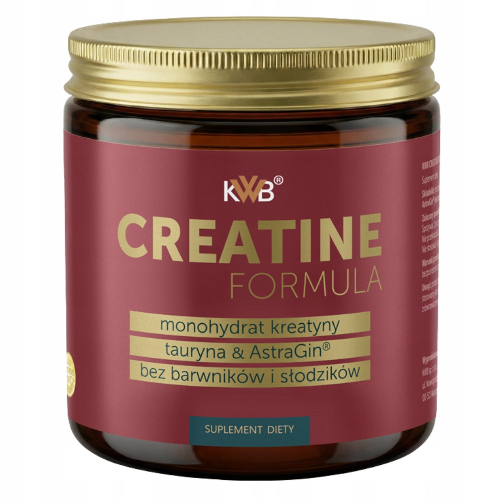KWB Creatine Formula Creatine Monohydrate 225g with Taurine Without Sweeteners