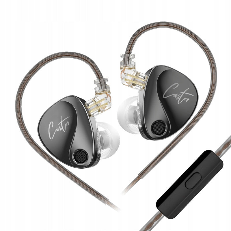 KZ Castor IEM in-ear headphones with HI-FI microphone