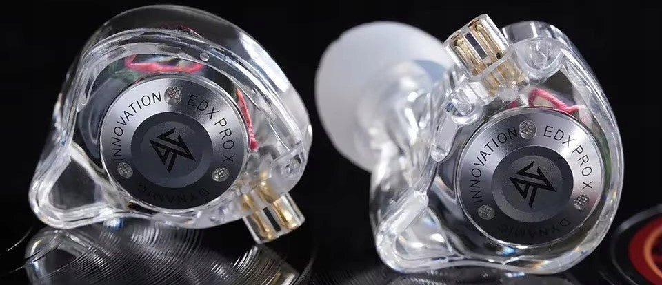 KZ EDX Pro X In-Ear Headphones IEM Monitors HI-FI Crystal Manufacturer code Słuchawki dokanałowe KZ EDX Pro X