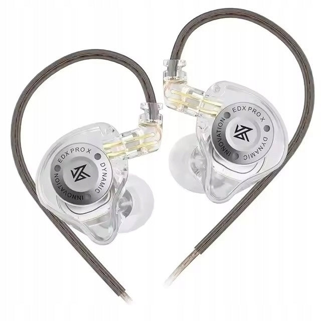 KZ EDX Pro X In-Ear Headphones IEM Monitors HI-FI Crystal
