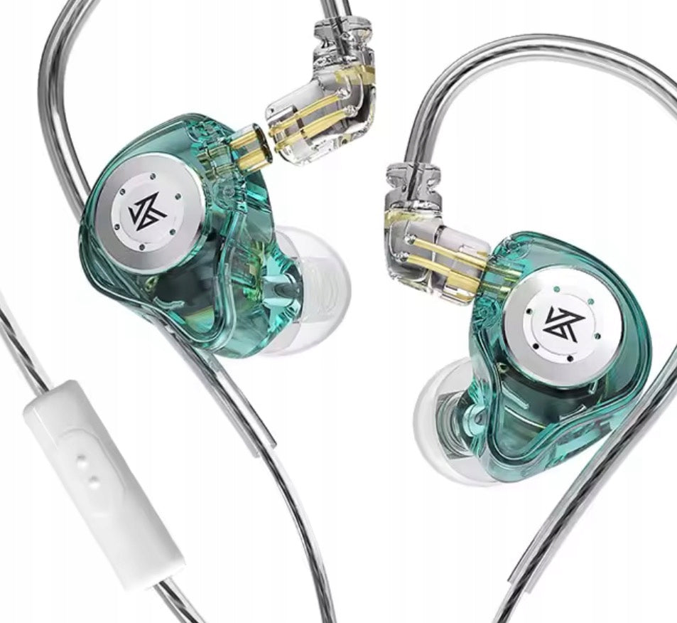 KZ EDX Pro in-ear headphones dynamics 10mm bright sound with MICROPHONE