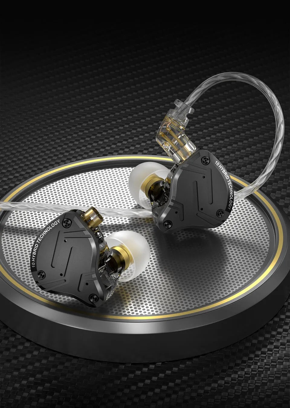 KZ ZS10 PRO X 1DD + 4BA HYBRID HIFI IN-EAR HEADPHONES Packaging status original