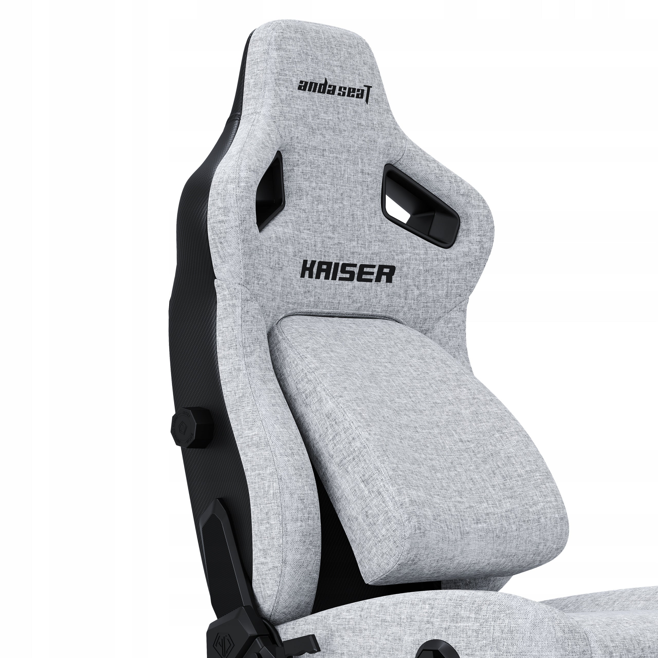 Kaiser 4 XL Anda Seat Gaming Chair Material Grey Office Swivel Packaging status original