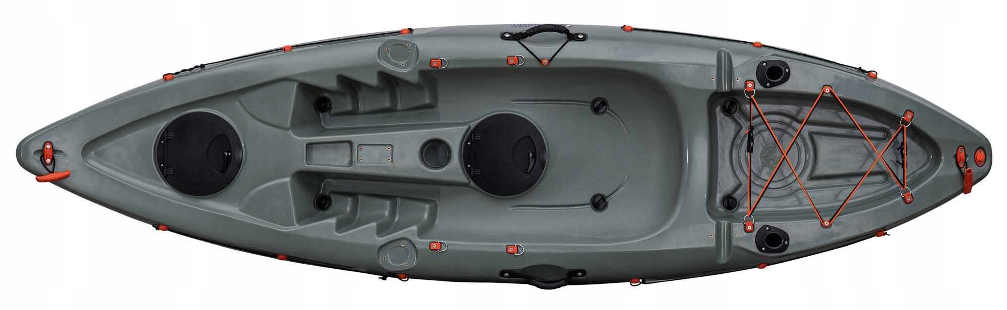 Kajak wędkarski Galaxy Force 295 cm, brązowy Packaging status original
