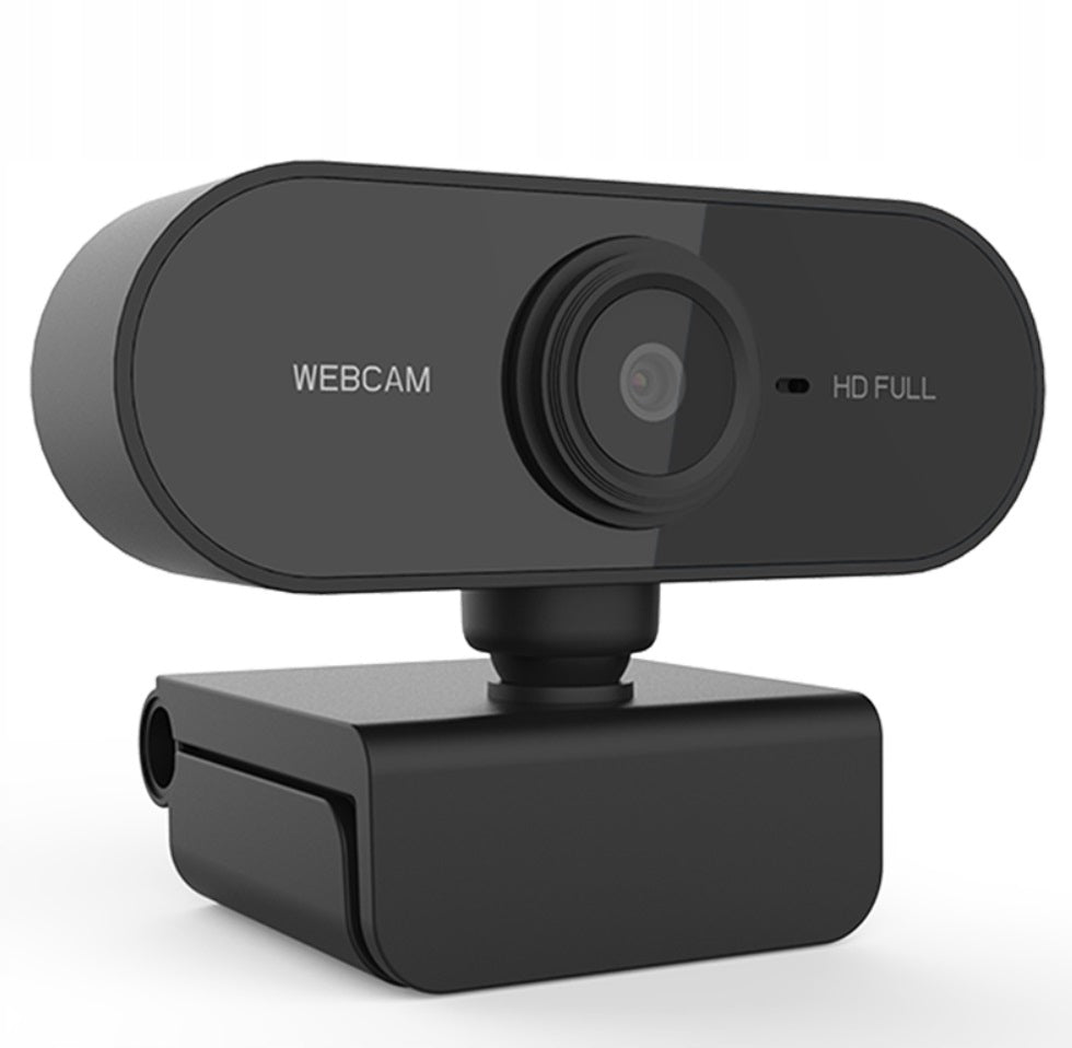 Kamera internetowa HD 1080P USB z mikrofonem, statywem – idealna do pracy Brand Tradebit