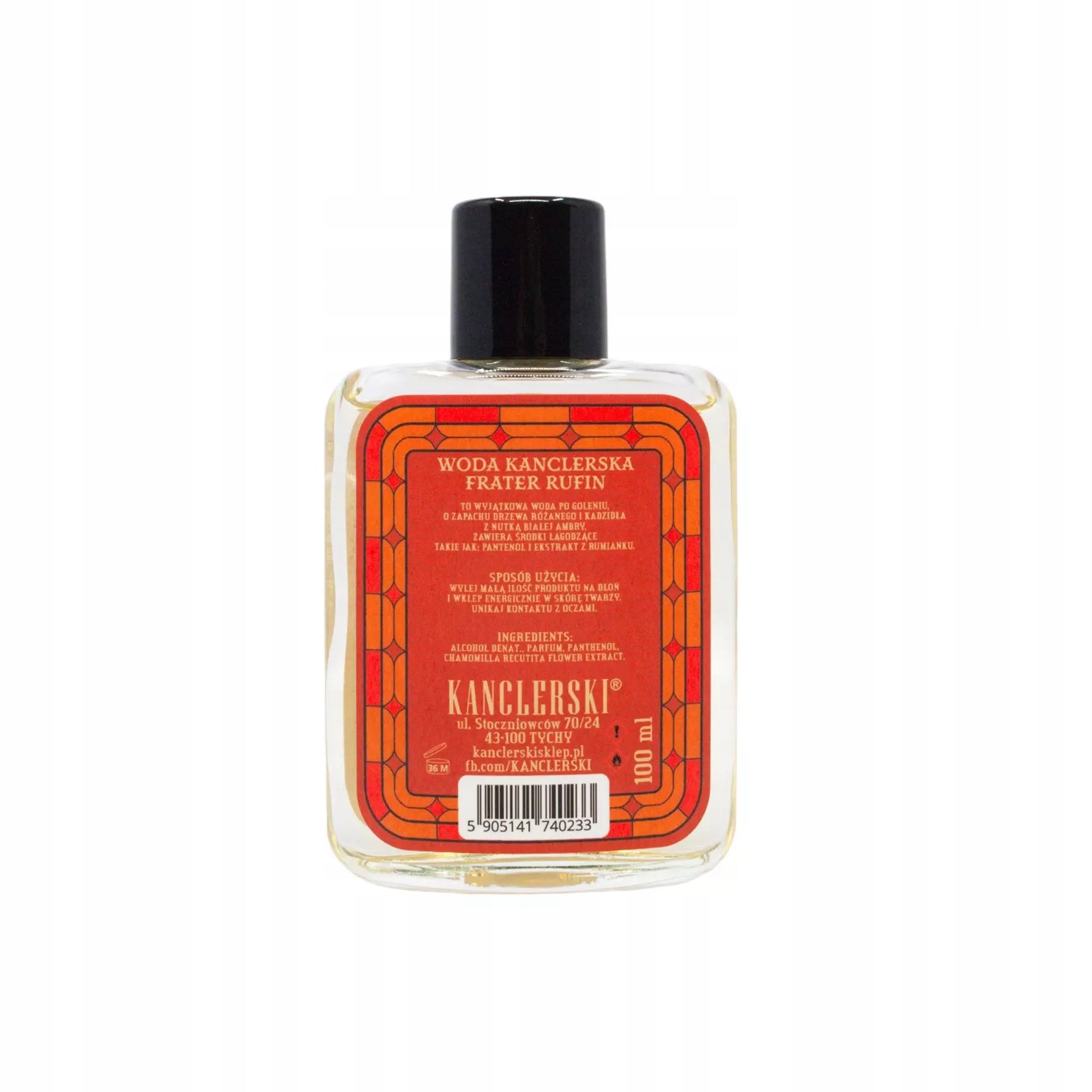 Kanclerski Frater Rufin Water After Shaving 100ml EAN (GTIN) 5905141740233