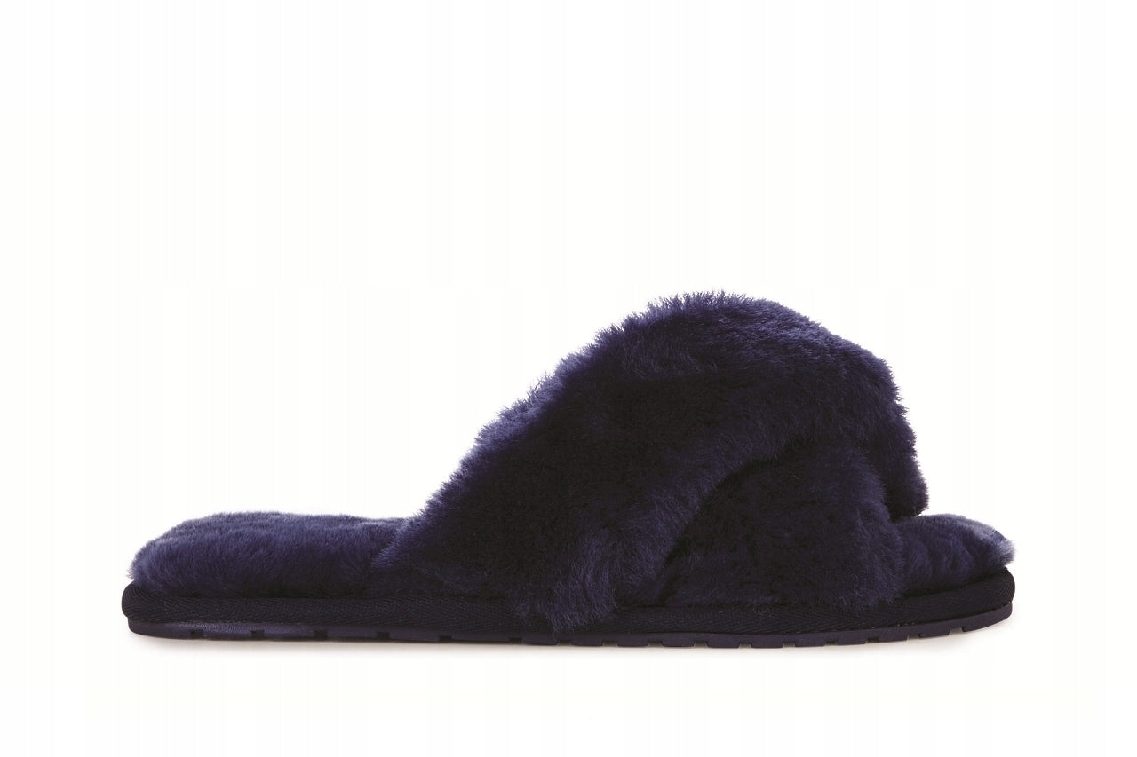 Hausschuhe für Kinder EMU Australia mayberry midnight, blau