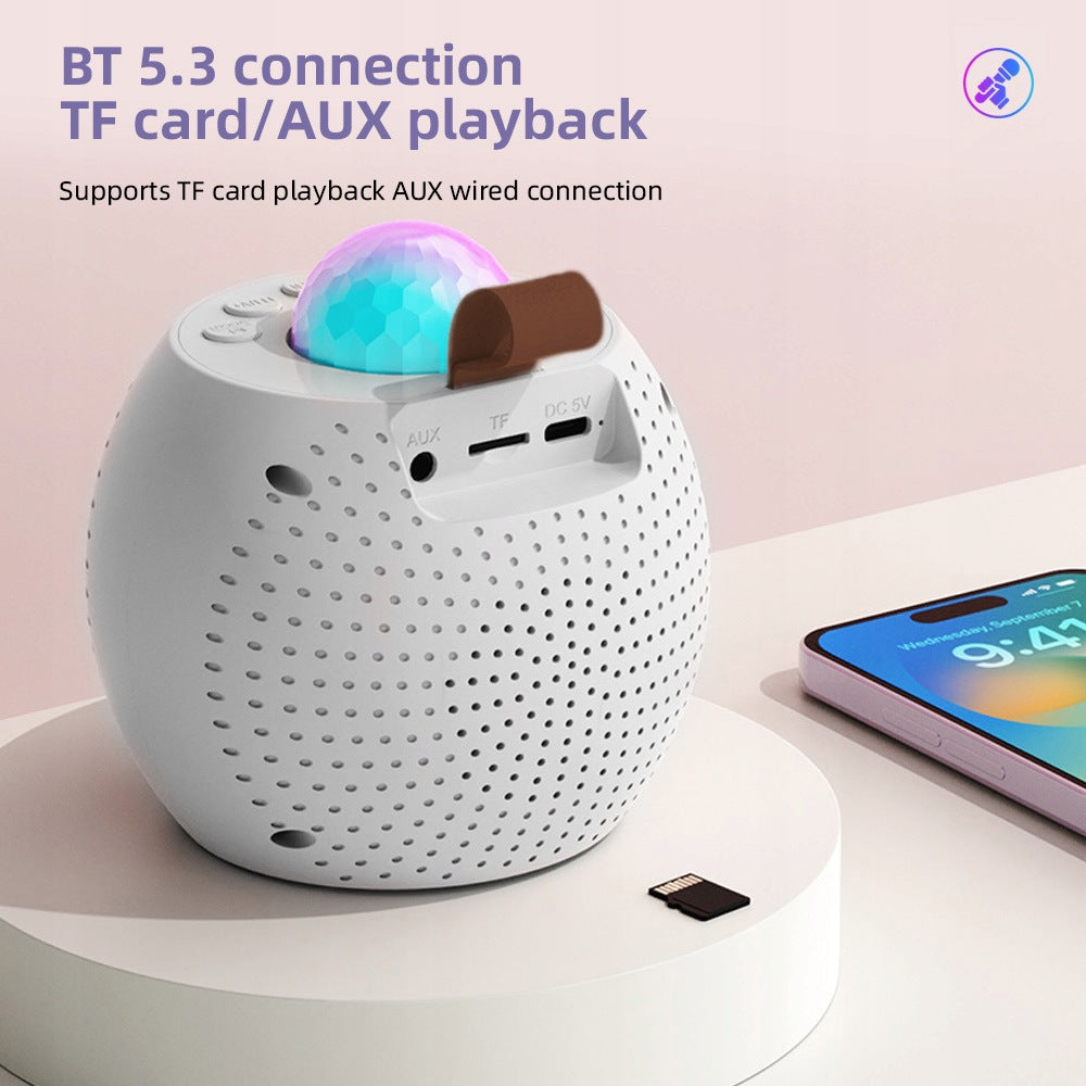 Karaoke Device Mini Wireless Microphone and HE Speaker System Brand no brand