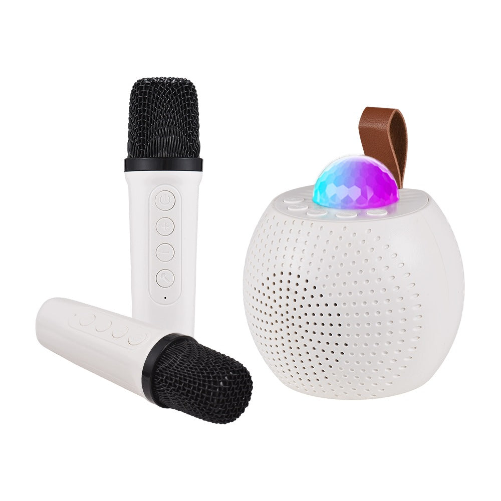 Karaoke Device Mini Wireless Microphone and HE Speaker System
