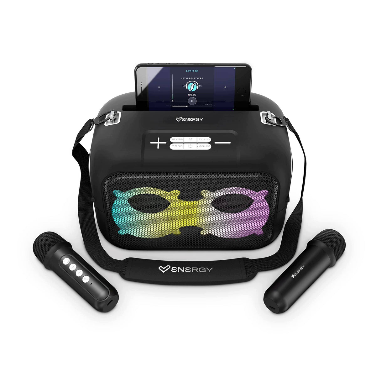 Karaoke Set Energy Sistem KaraokeStar Party Speaker + 2 Microphones 60 W