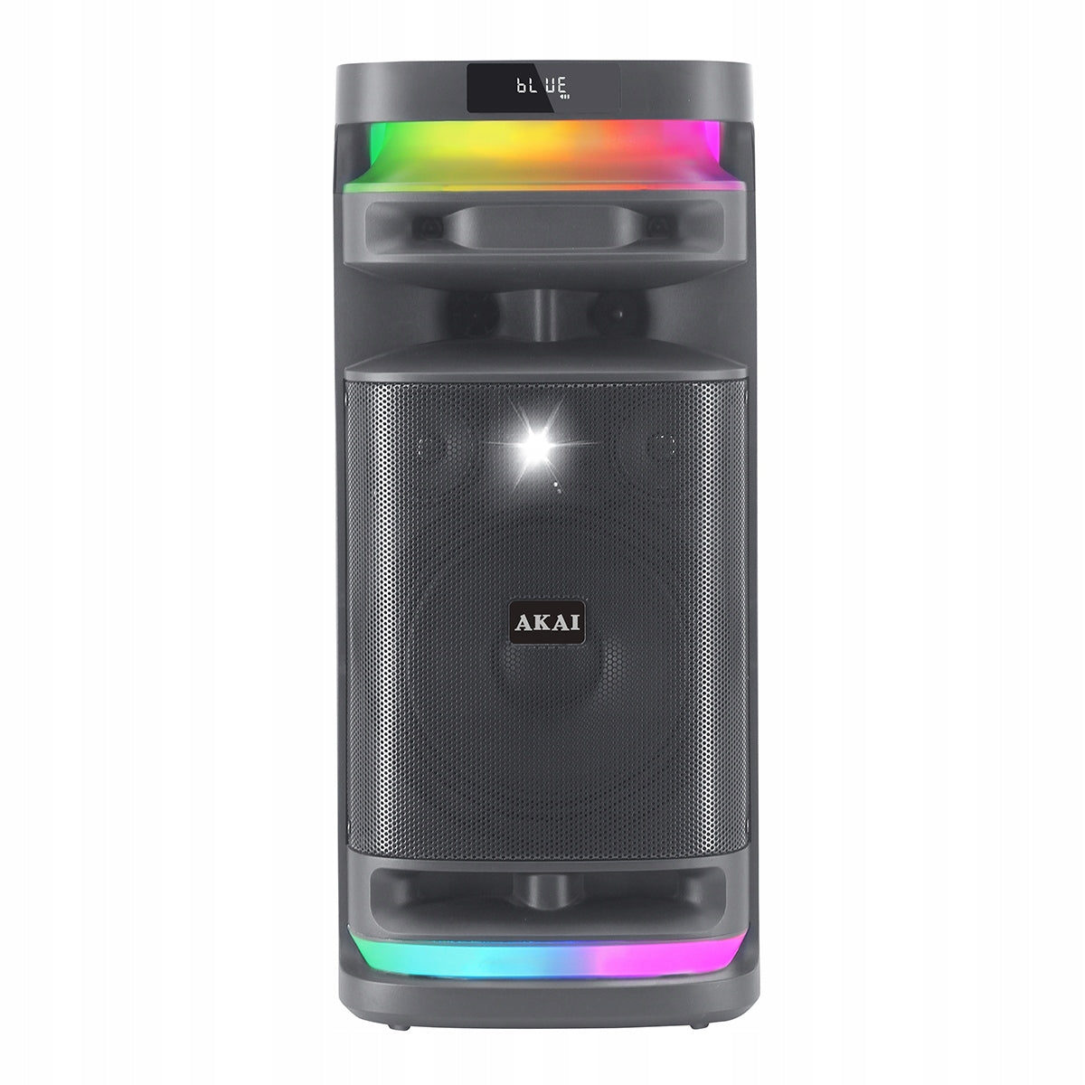 Karaoke speaker Akai Sonic X8 Bluetooth 50 W 2 LED microphones Packaging status original