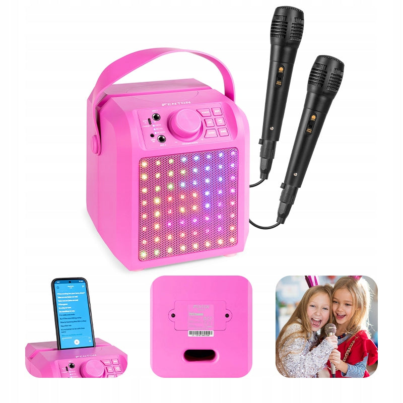 Karaoke with Karaoke Microphones with Bluetooth Karaoke Speaker for Gift