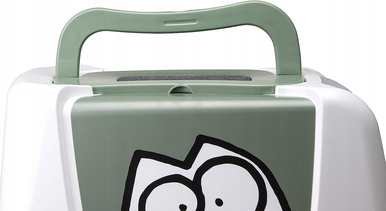 Karlie closed litter box 50 cm x 37 cm x 39 cm Color gray