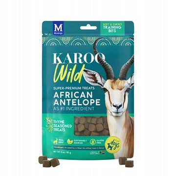 Karoo Wild Thyme Seasoned Treats, 113g African Antelope Meat Treat