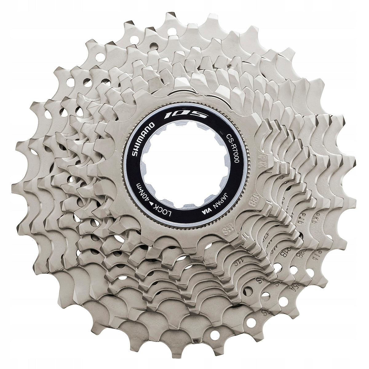 Fahrrad-Hinterradritzel Shimano 105 CS-R7000 11-fach, Silber