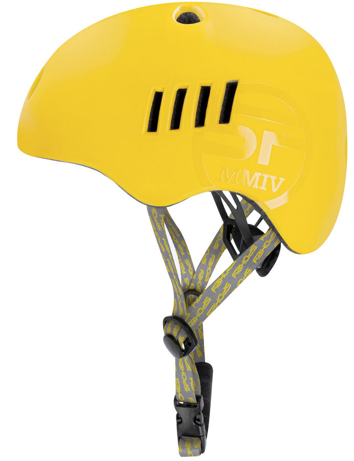 Dviratininko šalmas Spokey Pumptrack, geltonas