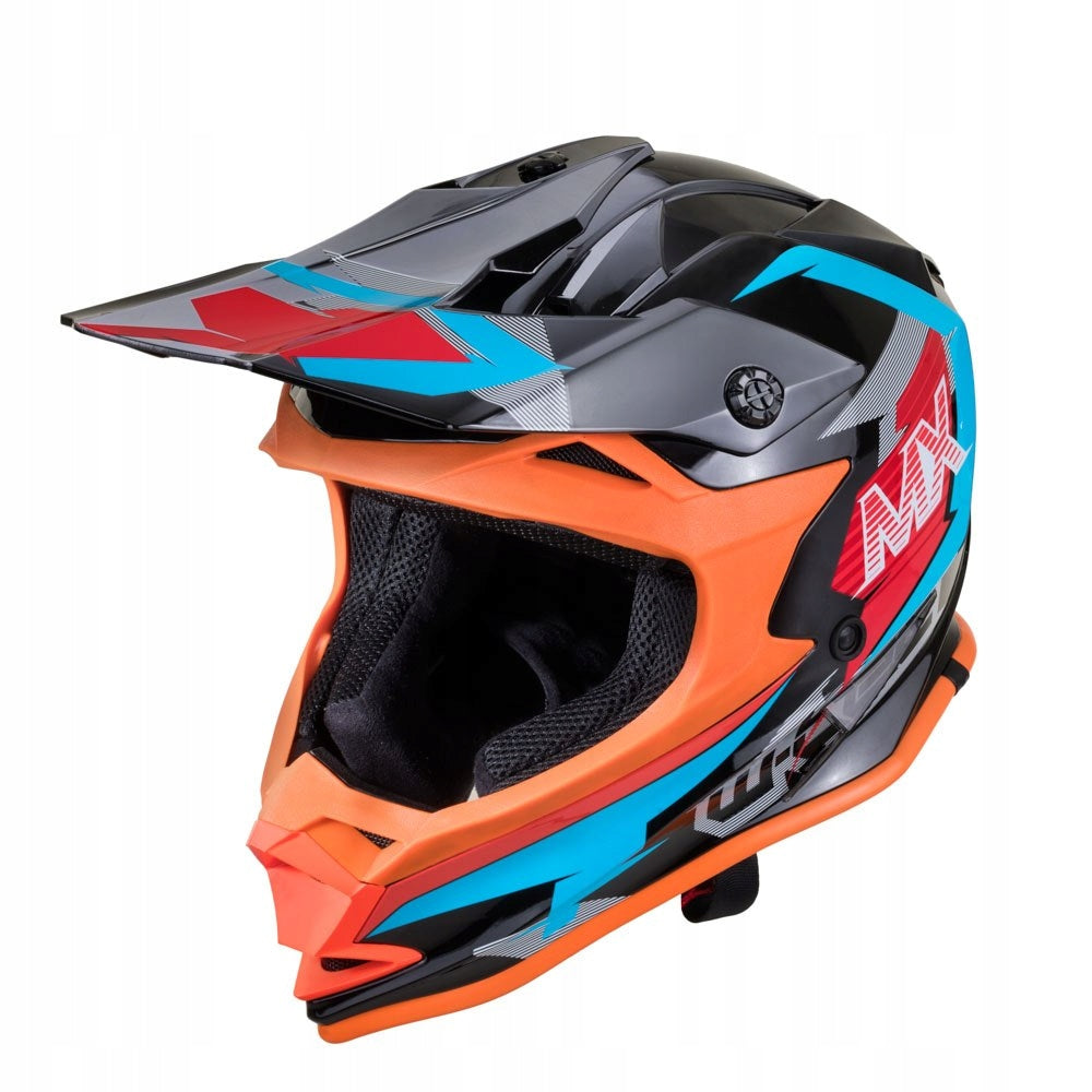 Motorradhelm Helm W-TEC V321 - Midnight Fire XL (61-62)