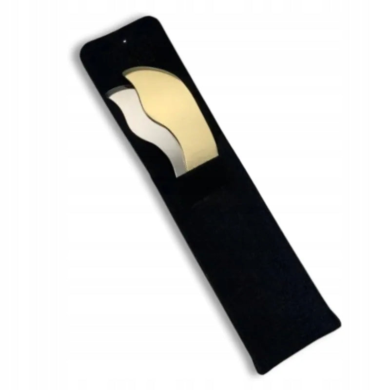 Katy Short brass and stainless 2 pcs with pinotherapy case, tissue therapy