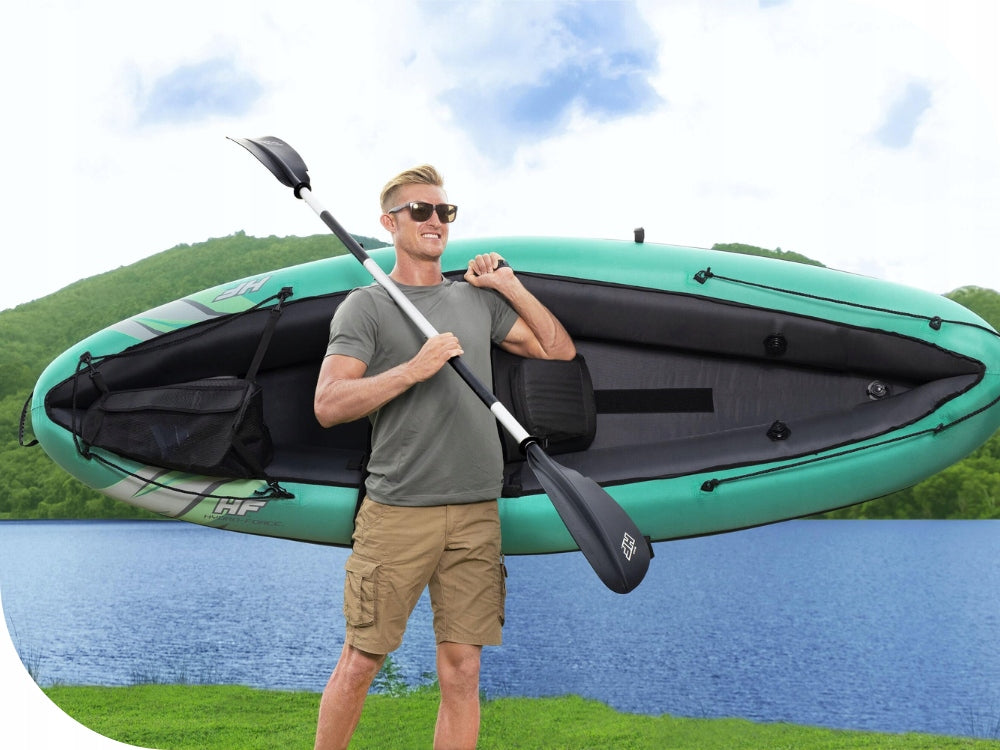 Kayak 1 person Ventura X1 Bestway 65118 Pump Paddle Bag Material pneumatic