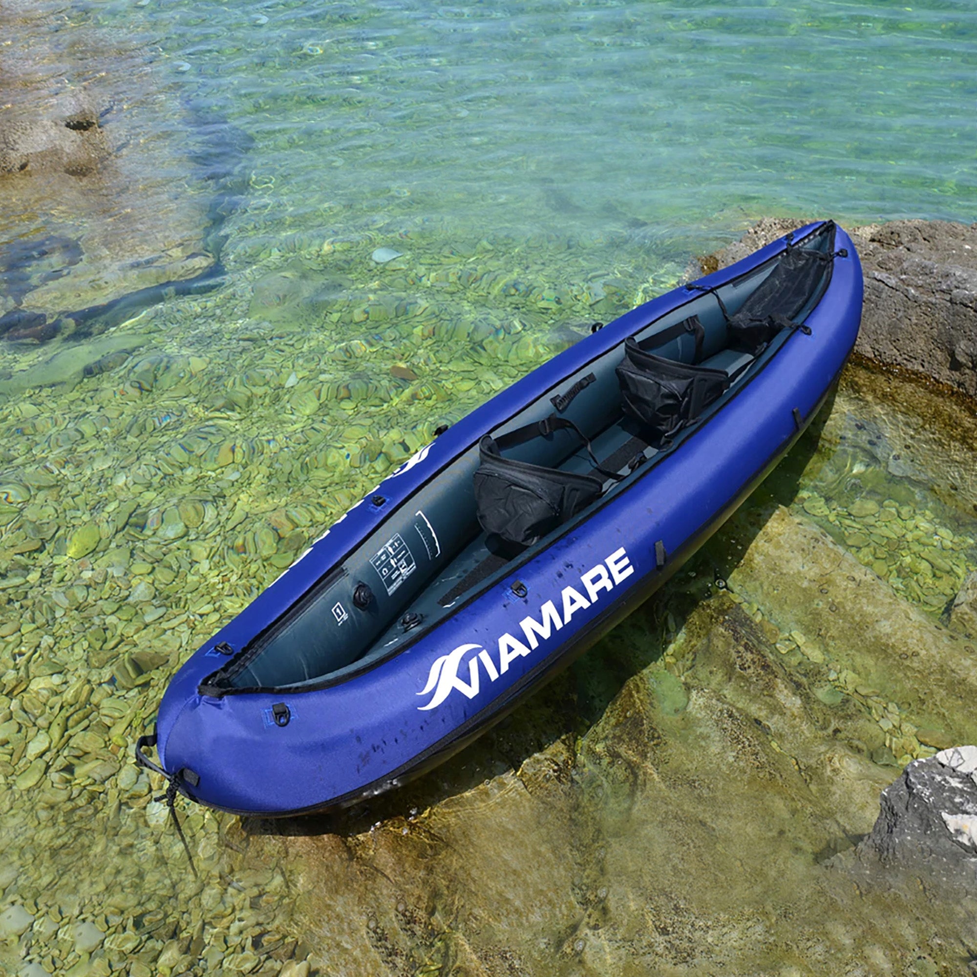 Kayak 2-person Viamare 330 blue 330 cm Brand Viamare