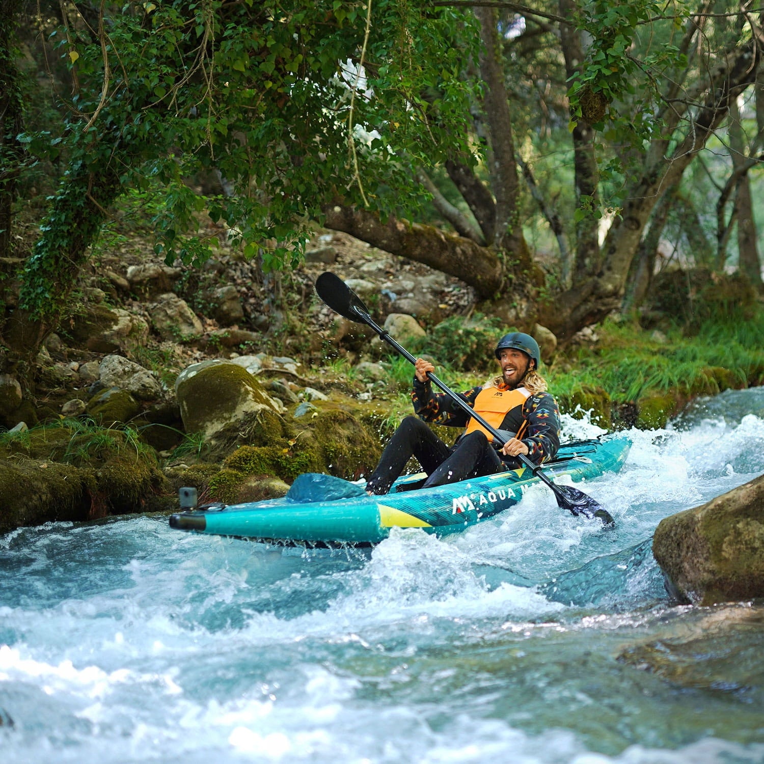 Kayak AQUA MARINA STEAM 312 cm ST-312, 1-person Weight 11.5 kg
