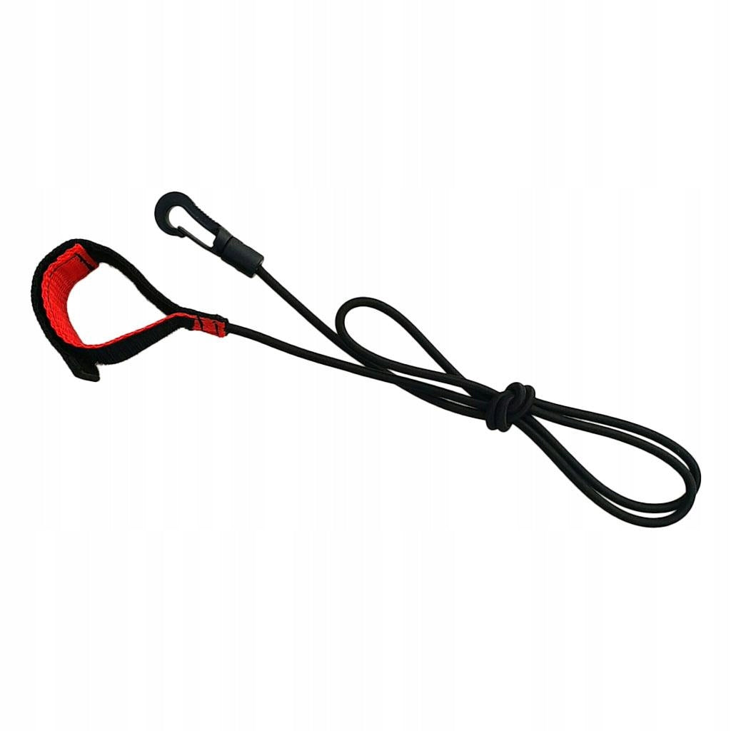 Kayak Canoe SUP Paddle Board Leash Fishing Rod Safety Holder Lanyard Black Brand no brand