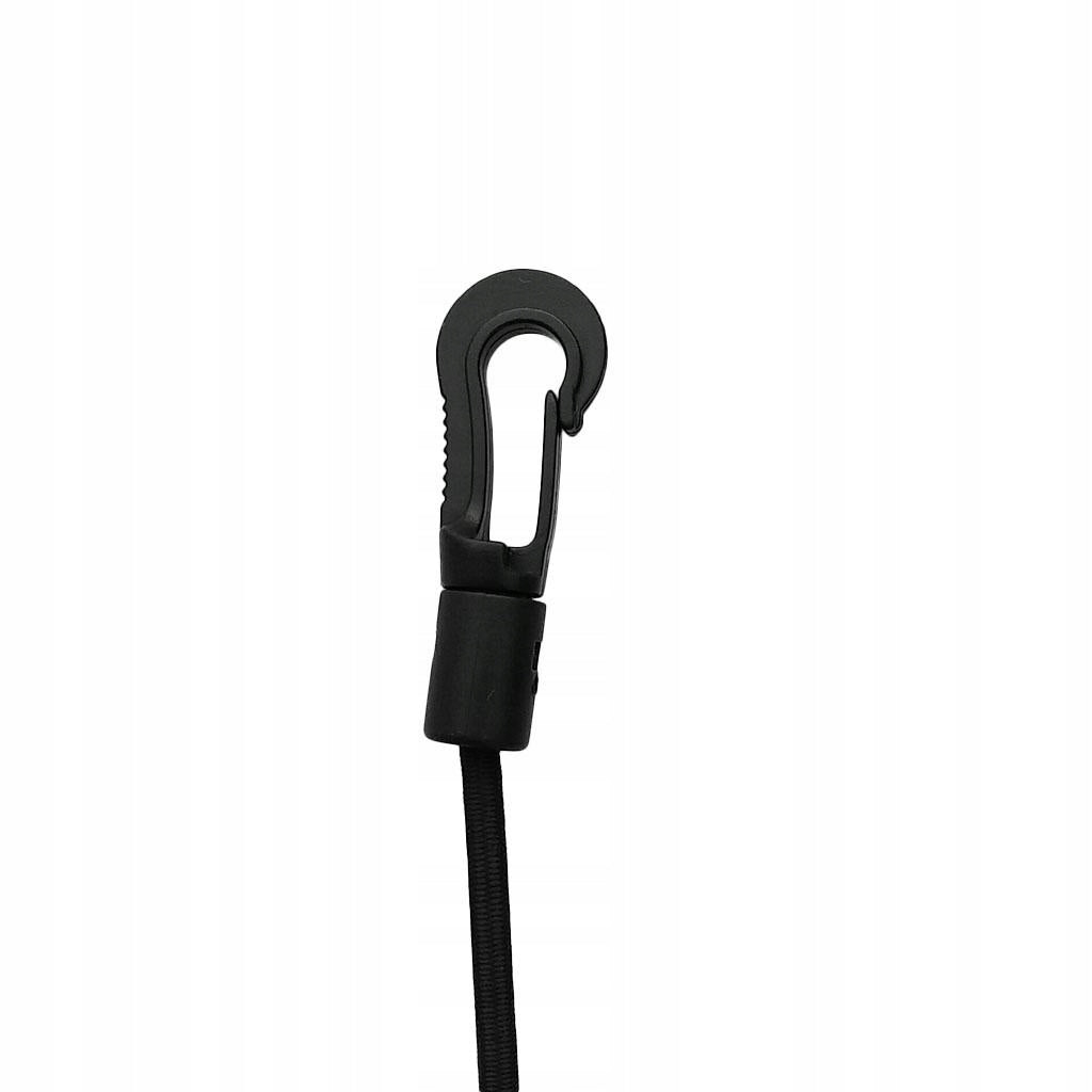 Kayak Canoe SUP Paddle Board Leash Fishing Rod Safety Holder Lanyard Black Length 2 cm
