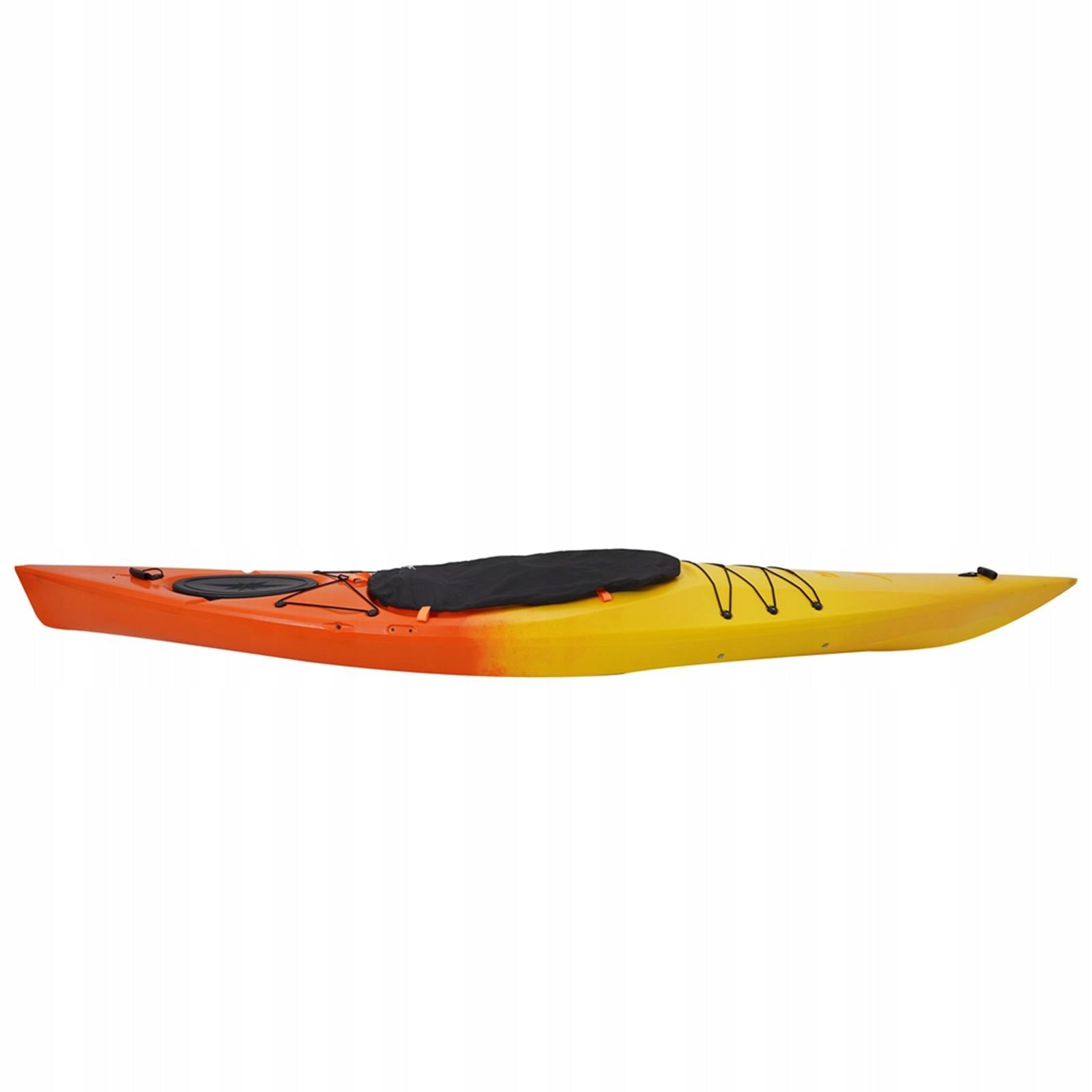 Kayak Cockpit Cover, Dustproof, with Hooks, Sunshade, Storage Seal, black S Packaging status original