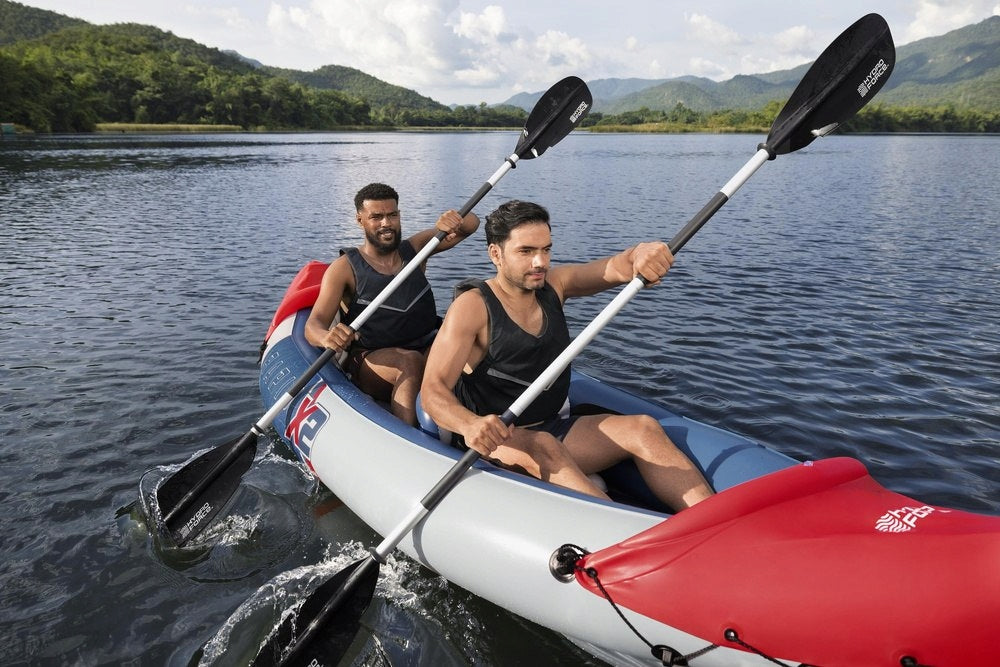 Kayak Inflatable Double Paddle Set Pump 321x88 cm Durable Vinyl Product weight with unit packaging 12.75 kg
