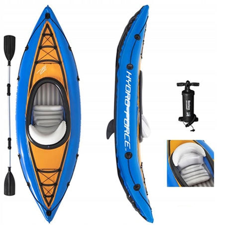 Kayak Inflatable Pumped Single Cove Champion BESTWAY Durable 275 cm