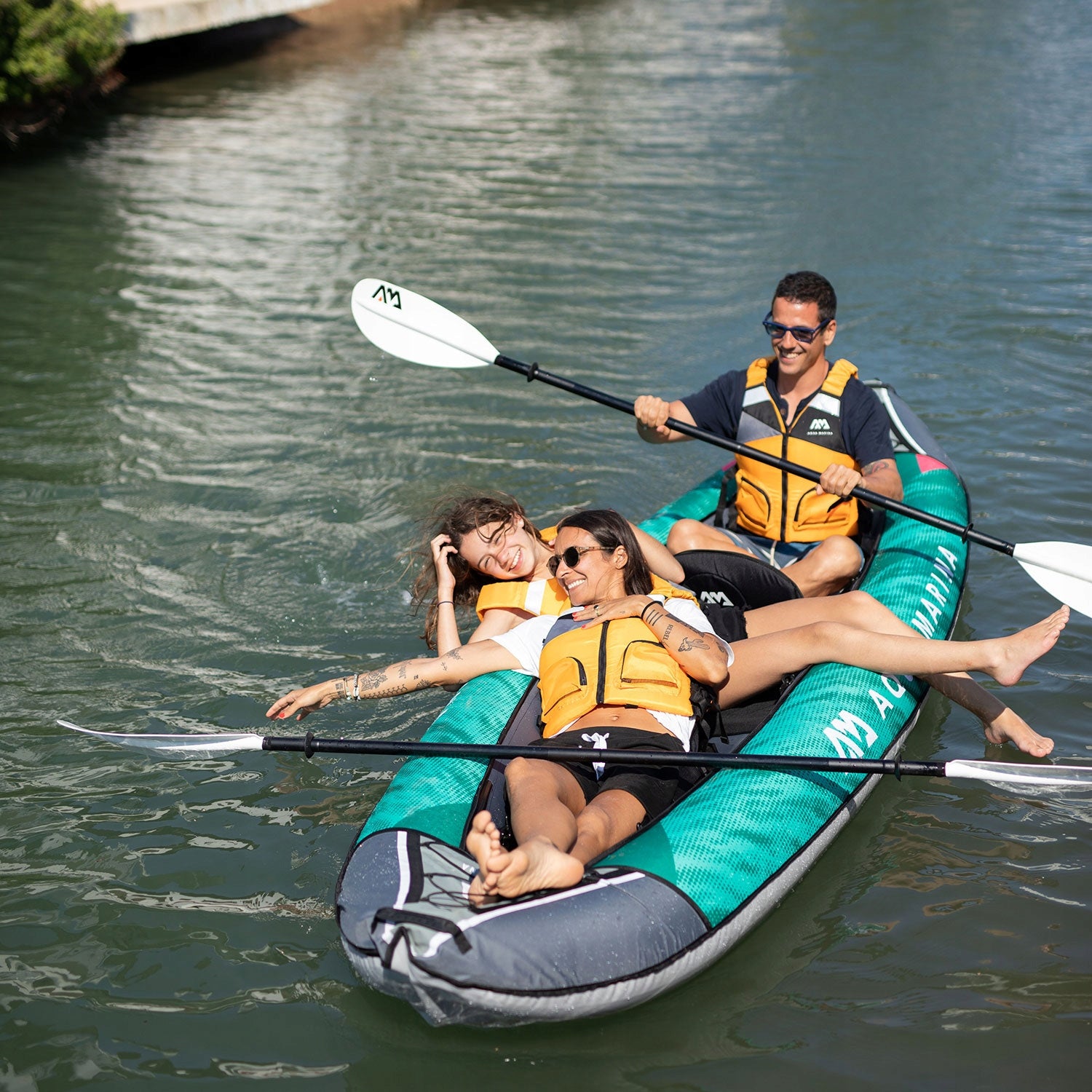 Kayak Pumped Aqua Marina Laxo 380 cm 3-person Number of seats 3