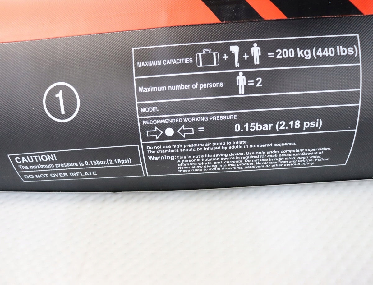 Kayak Pumped Enero 2-Person Set 385x96x42cm Manufacturer code 1054070