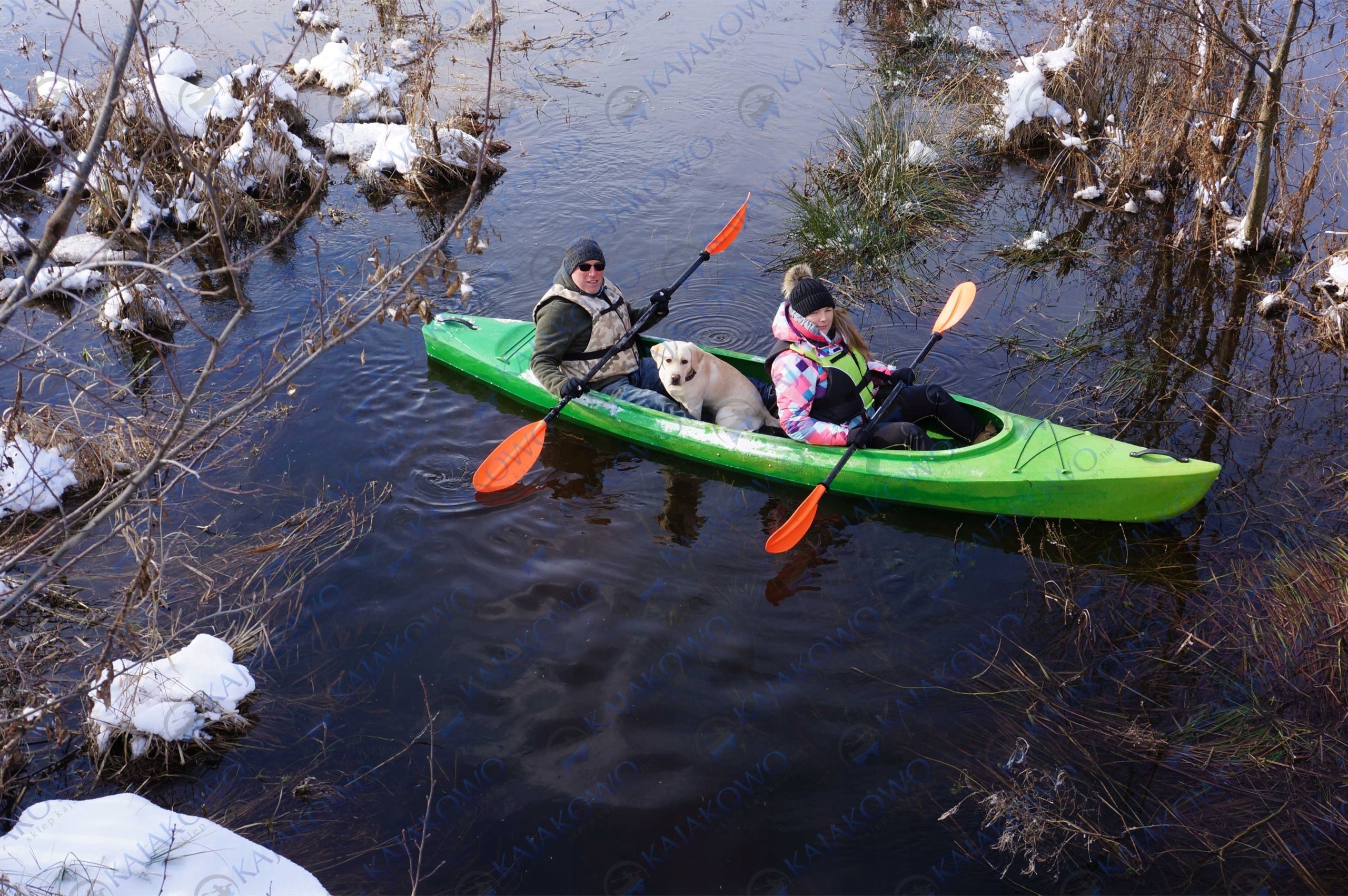Kayak Reef Roteko LDPE 2+1 Turquoise Tourist Stable DISTRIBUTOR! Length 398 cm