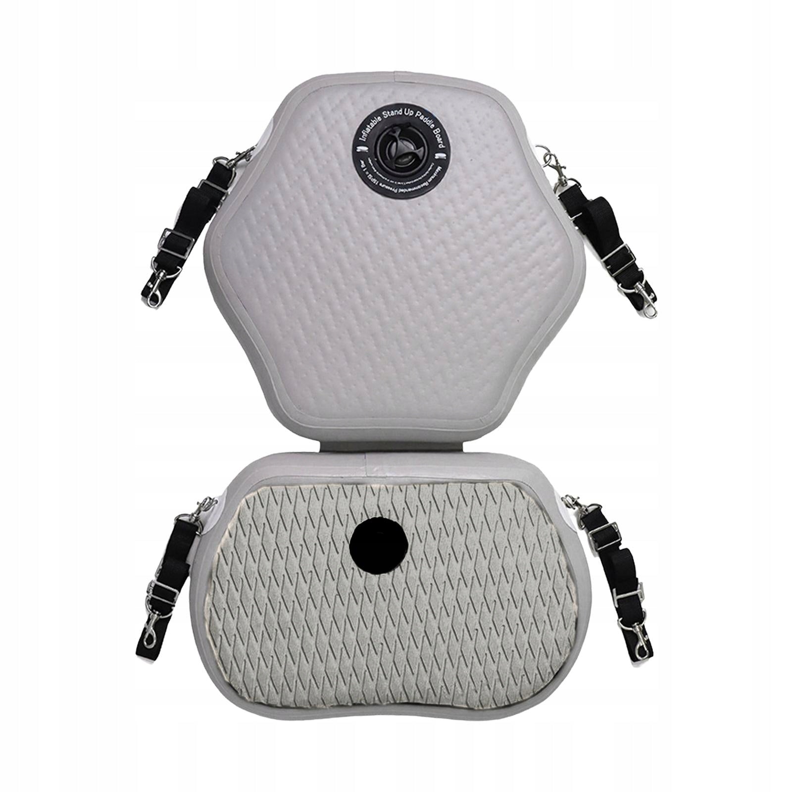 Kayak Seat with Back Support Waterproof Gray Length 46 cm