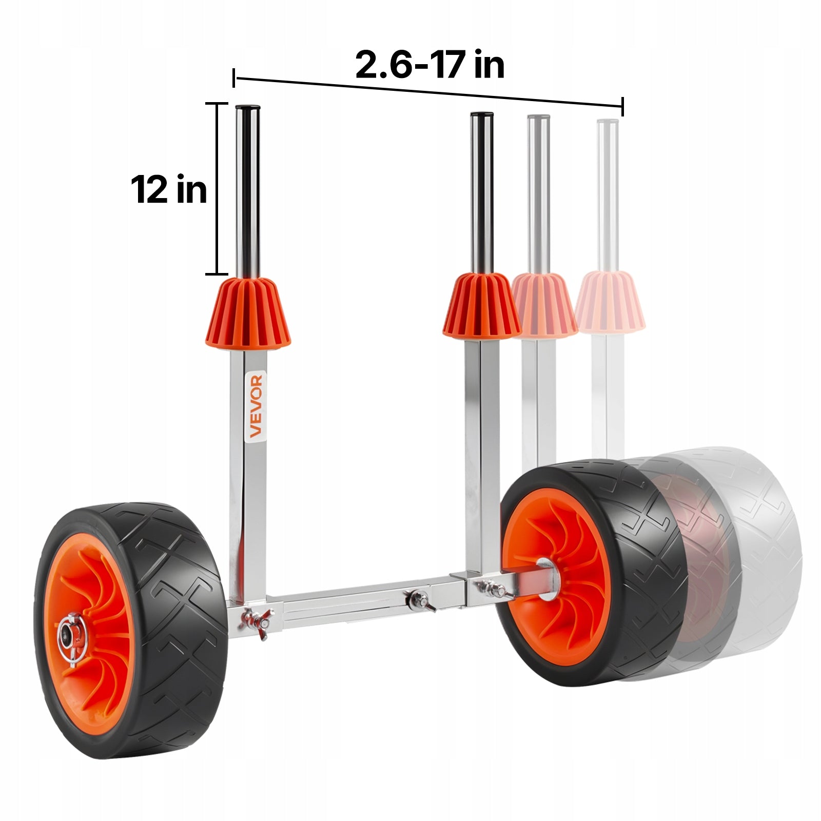 Kayak Trolley 113KG Kayak Transport For Kayak With 4M Fastening Belt Brand Vevor