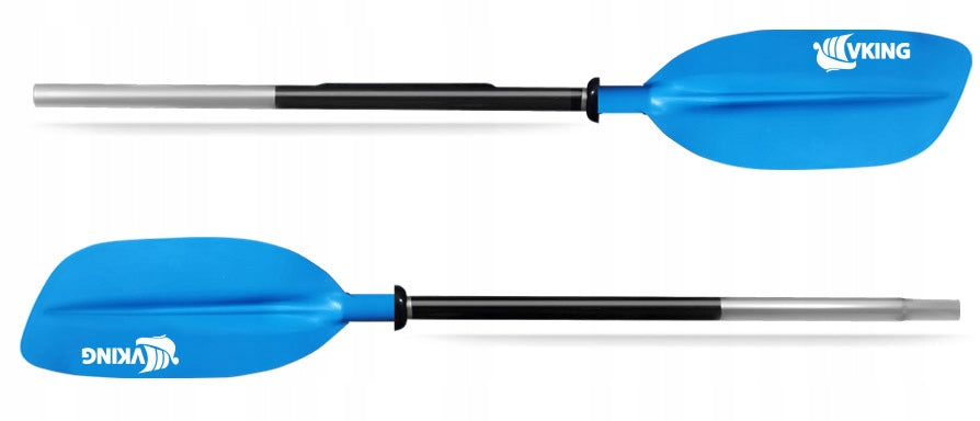 Kayak paddle for kayak folding two-piece blue LIGHT 925g 230cm Packaging status original
