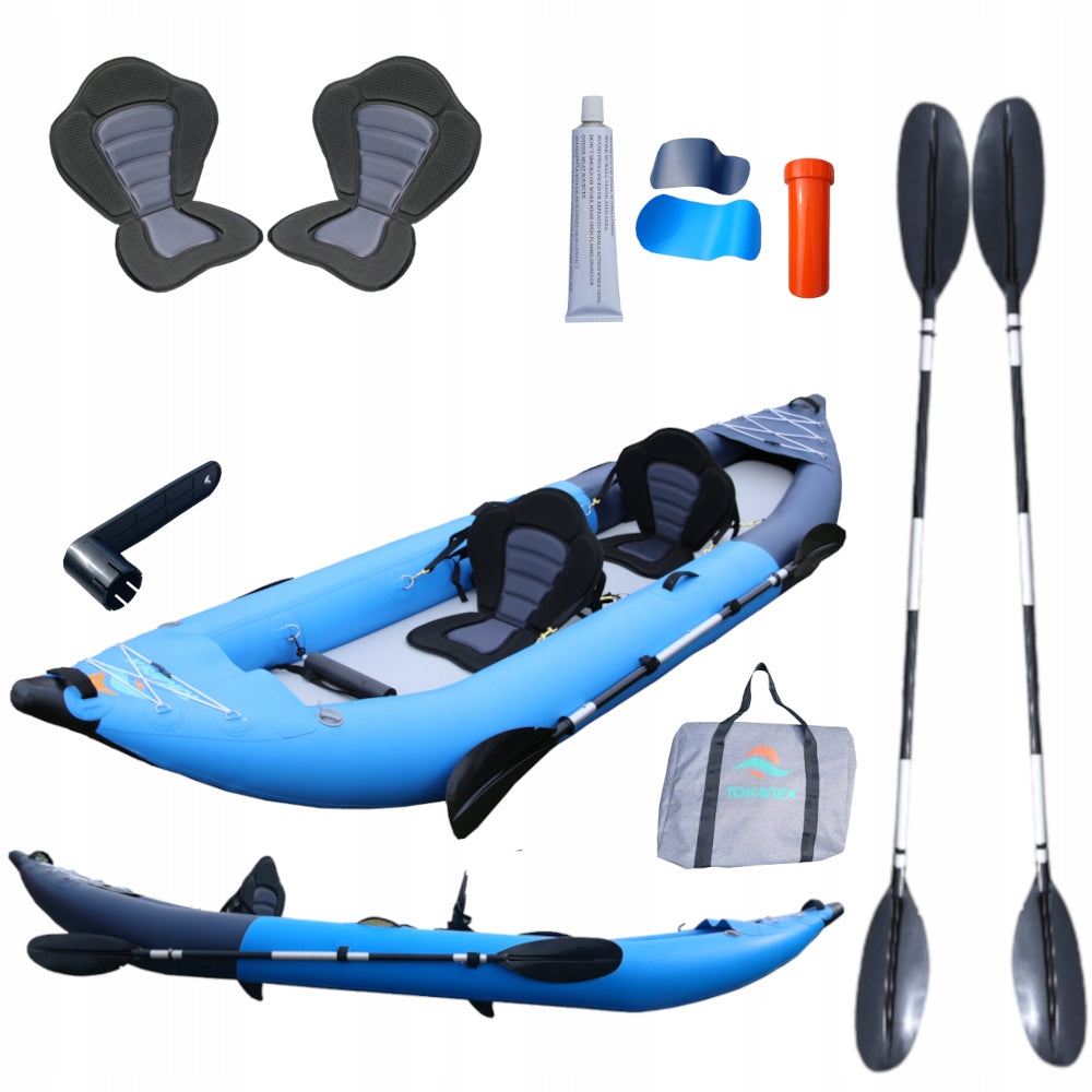 Kayak pontoon 2-person inflatable set 370cm TOKAREX
