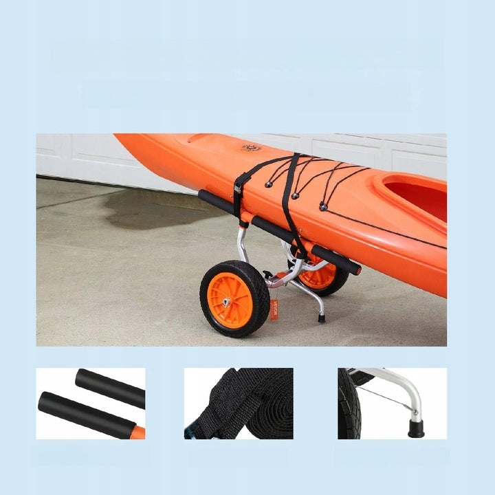 Kayak trolley for kayak, SUP, canoe, boat, dinghy Weight 5.2 kg
